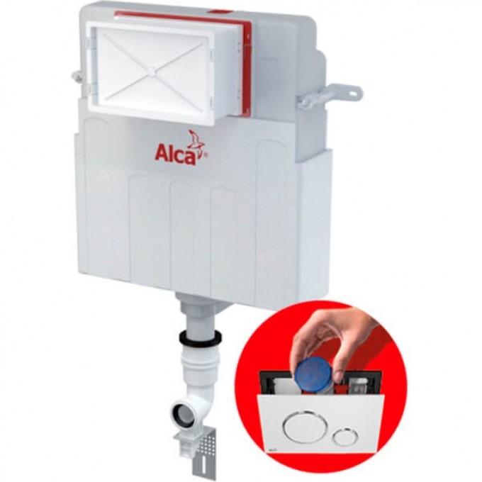 Бачок для унитаза ALCAPLAST AM112 BASICMODUL, для замуровывания в стену AM112-0001