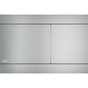Кнопка управления ALCAPLAST FLAT FUN-INOX, матовый металл Кнопка управления ALCAPLAST FLAT FUN-INOX, матовый металл