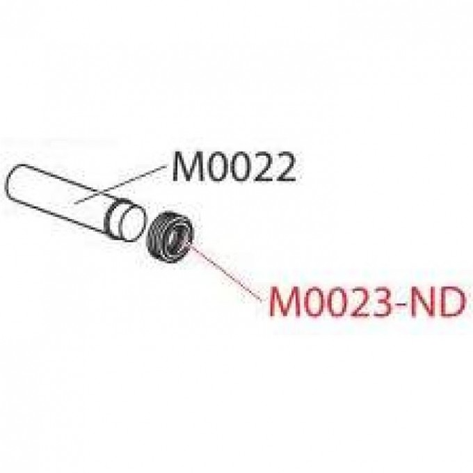 Патрубок ALCAPLAST A100 M0022-ND