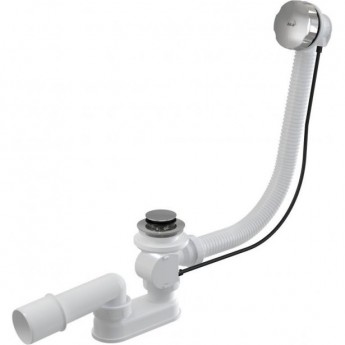 Сифон для ванны ALCAPLAST A55K-RU-01 автомат комплект металл Сифон для ванны ALCAPLAST A55K-RU-01 автомат комплект металл