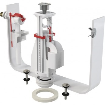 Выпускной комплект ALCAPLAST с двойной кнопкой, впускной механизм А16, подключение 1/2" Выпускной комплект ALCAPLAST с двойной кнопкой, впускной механизм А16, подключение 1/2"